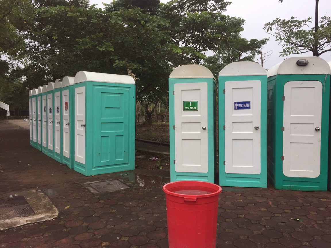 Cho thuê nhà vệ sinh tại Ninh Bình