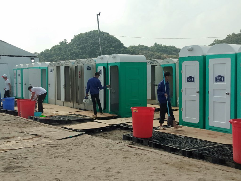 Cho thuê nhà vệ sinh di động tại Thái Bình